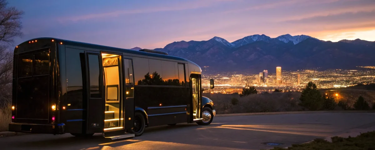 Party bus in Denver, Colorado.