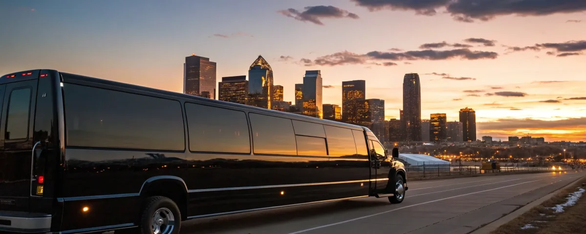 Denver limo bus rental for any occasion.