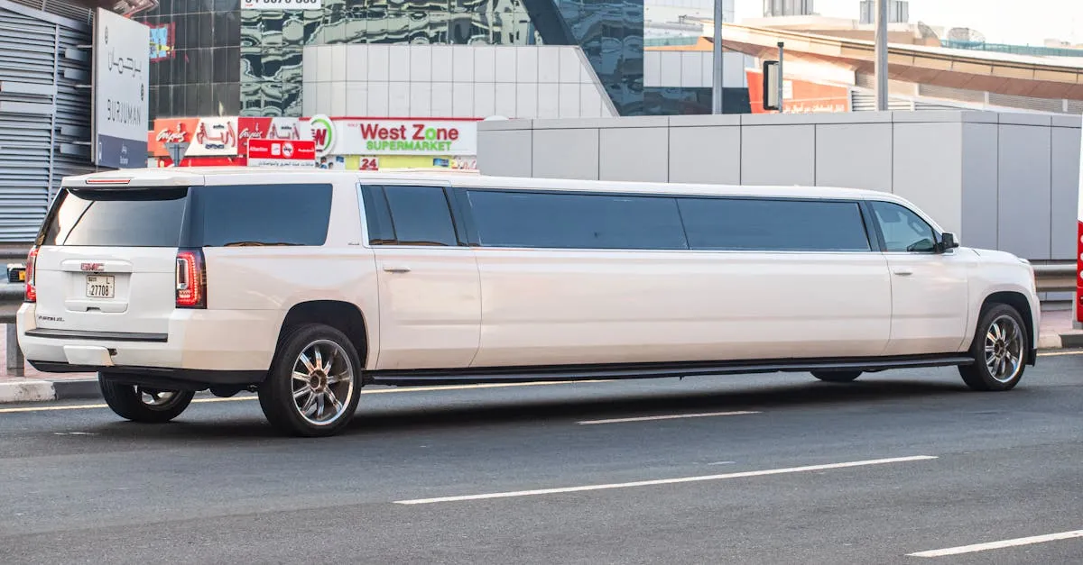 Luxury Limousine Interior - Avi Limo Fleet