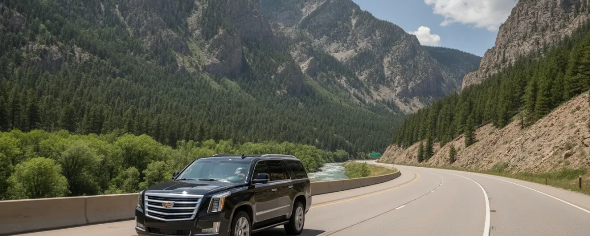 Denver to Glenwood Springs private car service in the Colorado mountains